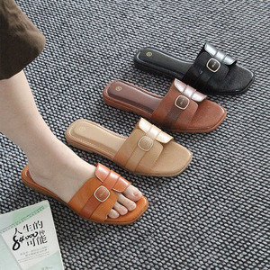 Sandales et pantoufles pour femmes de haute qualité, nouveau design estival, style décontracté, respirantes, marque privée, sandales légères - Product Image 1