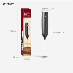 Mini mousseur à lait électrique portatif pour café et chocolat - Product Image 3