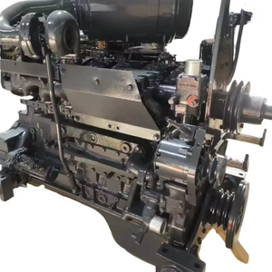 Pour moteur diesel 6 cylindres Komatsu 6D125-1 Original New Heavy Engineering Machinery en excellent état de fonctionnement Vente en acier - Product Image 1