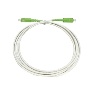 Hervorragende mechanische Haltbarkeit CATV FTTH LAN FC SC LC mm Glasfaser-Patchkabel