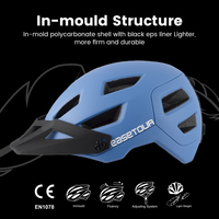 Easetour casque de vtt Poc casque de vélo de route de montagne casque de vélo de montagne avec visière