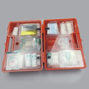 DIN13157応急処置キット医療職場産業用屋外緊急防水ABS応急処置キットボックス