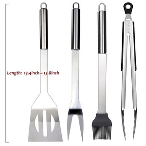 Sac <span class=keywords><strong>de</strong></span> rangement pour outils <span class=keywords><strong>de</strong></span> <span class=keywords><strong>Barbecue</strong></span>, en acier inoxydable, unités, ustensile <span class=keywords><strong>de</strong></span> BBQ - Product Image 2