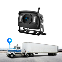 Cámara Rastreadora GPS 4G para Vehículos, 1080P, Visión Nocturna IR, Alerta de Peatones, Impermeable, 12-24V, para Camiones, Autobuses, Flotas, Almacenes, CMSV6