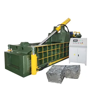 Scrap Metal Steel Baler Machine Horizontal Metal Balers