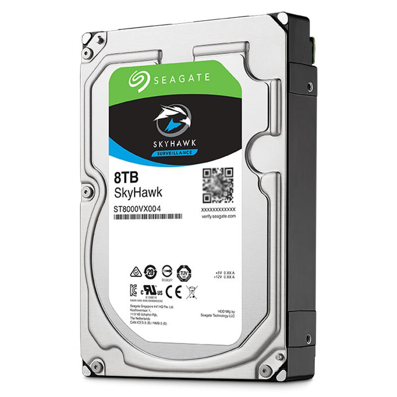 Seagate Skyhawk 8TB HDD - Ideal for Surveillance & Monitoring