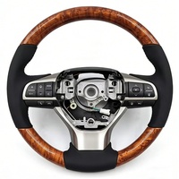 Volant en bois Supramk5 Tundra Voxy Yaris Camry Hilux LC300 Supra Landcruiser Crown Prado Mark X Prius Corolla 86 IS ES