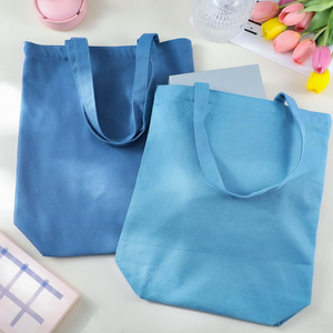 Custom Logo Extra <b>Large</b> Canvas Tote <b>Bag</b> Heavy Duty Reusable Cotton Shopping <b>Beach</b> Grocery Carryall <b>Bag</b> with Wide Bottom - Product Image 1