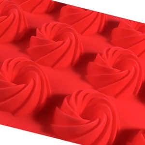 Emporte-pièce et moule à gâteau en forme de tourbillon à 12 cavités, outils de pâtisserie, dessert DIY - Product Image 2