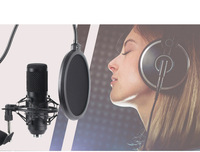 Microphone USB professionnel à condensateur pour chant de bureau, micro de Studio d'ordinateur, meilleur prix