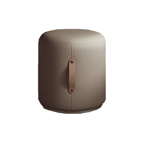 Nordic Luxury Single Chair Luxury Modern Contemporary <b>Pouf</b> Ottoman Stool Modern Fabric Stool for Living Room - Product Image 1