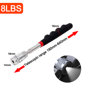 Outils de ramassage magnétiques réglables télescopiques, stylo extensible à longue portée, <span class=keywords><strong>outil</strong></span> pratique <span class=keywords><strong>pour</strong></span> <span class=keywords><strong>ramasser</strong></span> <span class=keywords><strong>les</strong></span> écrous - Product Image 2