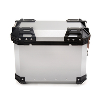 Boîte latérale universelle en aluminium de haute qualité pour motos Boîtes de queue en aluminium Top Case
