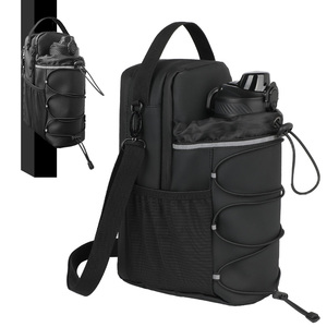 Bolso <span class=keywords><strong>de</strong></span> Gimnasio Magnético Reflectante con Logo Personalizado y Soporte para Botella <span class=keywords><strong>de</strong></span> Agua, Bandolera para Hombre - Product Image 5
