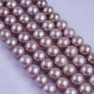 Zhuji <b>Pearl</b> 11-13mm Edison Round White Freshwater <b>Pearl</b> <b>Loose</b> for DIY Necklace & Bracelet Accessories - Product Image 2