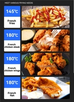 Friteuse de poulet à double panier à deux réservoirs Fryer16L Machine à frire électrique de cuisine commerciale avec moteur de minuterie Nouveau produit