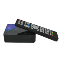 Boîtier Réseau Android 9.1 STB 4k Uhd 5g Wifi Pvr Décodeur