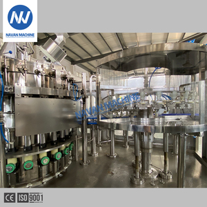 Machine de remplissage pour bouteilles en verre automatique, pour boissons, jus, vin, spiritueux, lavage, remplissage, capsuleuse, 20 ml - Product Image 3