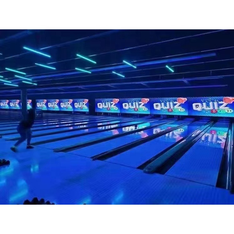 Olahraga cerdas dalam ruangan peralatan Bowling alley Bowling machine bowling baru