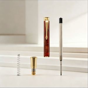 Acrylic Pattern Luxury Metal Ballpoint <b>Pen</b> Wholesale Business Elegant <b>Pen</b> Signature <b>Pens</b> with Custom logo for Corporate Gift Set - Product Image 4
