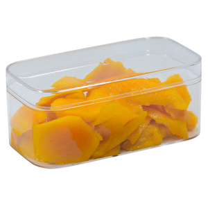 Boîte à gâteau tiramisu transparente, récipient en plastique de qualité alimentaire pour emballage à emporter de mousse, pouding et pâtisserie - Product Image 1