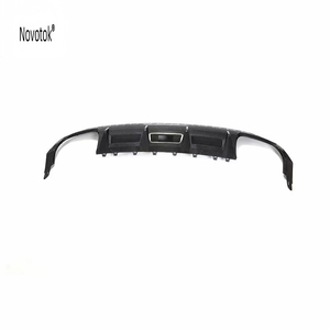 22年車バンパーリアスプリッターアウディA3スラインS3 Oemカーボンファイバーディフューザーに適しています - Product Image 1