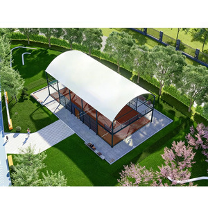 Outdoor Panoramic Paddle Court Price Most Beautiful Padel Courts Manufacturers Sell Single Padel Tennis Court - Product Image 2