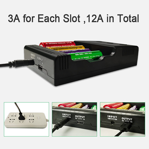 Vapcell S4 PLUS V3.0 4 Slots Super Fast Charger 3A Fast Charging pour Per Slot Pk <span class=keywords><strong>Opus</strong></span> <span class=keywords><strong>Bt</strong></span>-<span class=keywords><strong>c3100</strong></span> Charger - Product Image 3