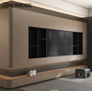 Mobile <span class=keywords><strong>TV</strong></span> in Legno Massello Moderno di Lusso Pronto per l'Acquisto, Mobile <span class=keywords><strong>Porta</strong></span> <span class=keywords><strong>TV</strong></span> in Legno per Soggiorno, Ideale per Progetti di Arredamento a Contratto - Product Image 2