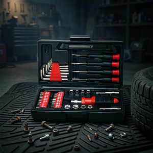 Juego de Herramientas Manuales Profesionales de 45 Piezas, Fácil de Usar, Estuche de Herramientas para el Hogar, Acero al Carbono, Kit de Herramientas Personalizable OEM - Product Image 3