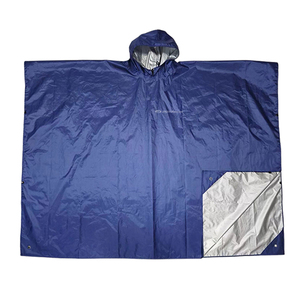 Poncho Impermeable Multifuncional Ligero y Reutilizable, Lona de Emergencia <span class=keywords><strong>Plegable</strong></span> para Senderismo, para Adultos - Product Image 2