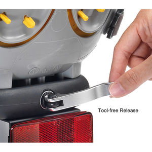 Portabebés para Bicicleta SUNNYWHEEL BC-193 con Marco de Bloqueo Rápido, Capacidad de 22 kg, Reposacabezas y Reposapiés Ajustables, Sin Necesidad de Herramientas - Product Image 5