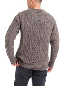 80% lambswool/20% Nylon Áo Thun cáp dày Phi Hành Đoàn cổ Áo Len Dệt Kim Nam - Product Image 6