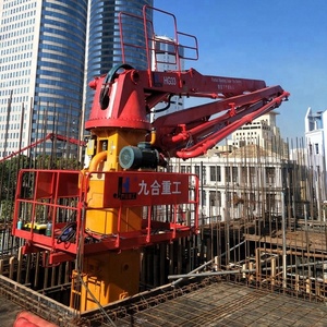 JIUHE Concrete Pumping Machine Floor <b>Climbing</b> Multi-Floor Concrete Place Equipment HG28 32 33 Hydraulic Concrete Placing Boom - Product Image 4