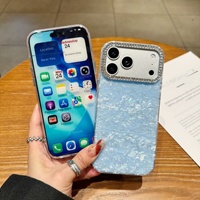 Coque de téléphone en TPU texturé, compatible avec Samsung 26 25 24 23 22 21 Ultra Plus FE, effet pailleté, premium, légère et luxueuse