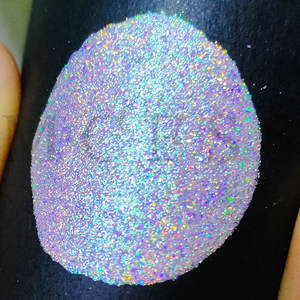 صبغة ثنائية اللون قوس قزح صبغة مجسمة مسحوق الميكا الهولوغرام تحول لون الثلج صبغة ليزر - Product Image 2