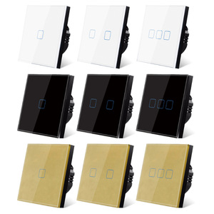 Ubaro <b>Touch</b> Wall <b>Switch</b> 3 Gang Tempered Glass Panel Smart Home Control Embedded <b>Switch</b> - Product Image 3