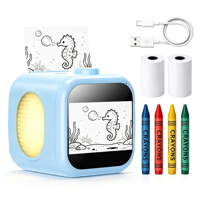 Mini Impresora Térmica Inteligente con IA, Pantalla Táctil de 3.5 Pulgadas, Sin Tinta, Inalámbrica, Basada en Linux, 2000 mAh, Impresora Portátil para Niños, Carga Tipo C