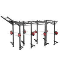 Matériel de fitness en gros : Rack multifonctionnel tout-en-un pour entraînement, Crossfit et musculation, personnalisable