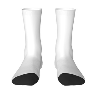 Customizable 100% Polyester Mid-Calf <b>Socks</b> with Digital Print Logo on Cuff-OEM Service - Product Image 5