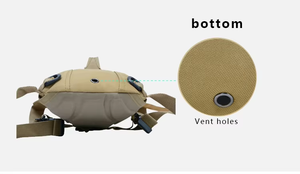 حقيبة ظهر رياضية خفيفة الوزن مخصصة للجري وركوب الدراجات بسعة 3 لتر، مع منحنى فسيولوجي للظهر من مادة PVC، وإطار داخلي بسعة 2.5 لتر مع سحاب. - Product Image 6