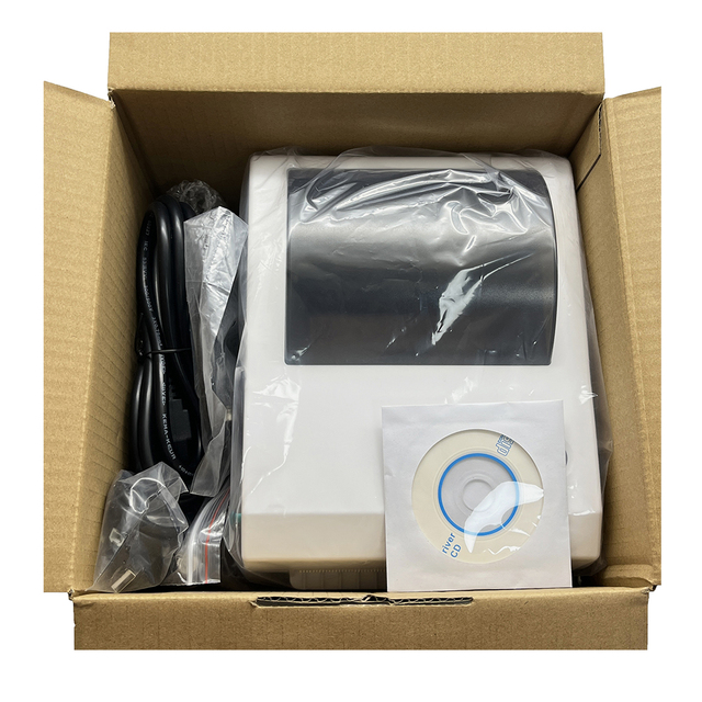 4Inch Label Printer for Scale Weight 110mm Thermal Label Sticker Packages Printer Printing Machine with USB+RS232 for Retail