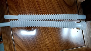 Manguera Espiral de PVC Transparente Resistente, Moldeada por Soplado, con Alambre de Cobre, Ecológica, para Suministro de Agua a Lavadoras, Disponible en Stock - Product Image 6