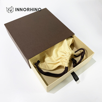 Scatola Regalo di Lusso Personalizzata con Inserto, Confezione Rigida per Presentazione di Marchi Premium, Scatola a Cassetto con Nastro Estraibile