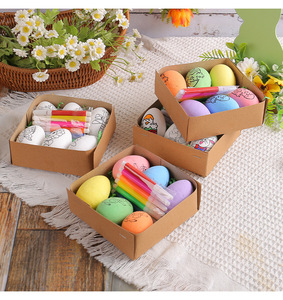 Œufs de Pâques en plastique peints à la main DIY pour la décoration de Pâques par <span class=keywords><strong>Jamie</strong></span> - Product Image 3