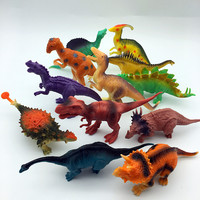 Approvisionnement direct usine : Ensemble de 12 modèles statiques en PVC de grande taille de Tyrannosaurus Rex, jouets pour enfants de 4 à 6 ans, vente en gros