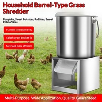 Broyeur Électrique de Bureau en Acier Inoxydable LIANHENONGMU Modèle 100511 pour l'Alimentation des Poulets, Canards, Oies et l'Élevage de Volailles au Lithium