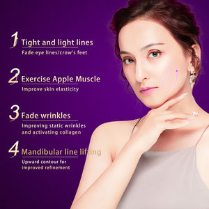 Mesin pemijat wajah portabel, instrumen kecantikan pengencang pengangkat dan penghilang keriput perangkat kecantikan rumah - Product Image 2