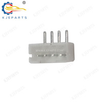 PH2.0 connecteur blanc 4Pin AW prise électrique automobile avec aiguille coudée de positionnement pour carte de prise