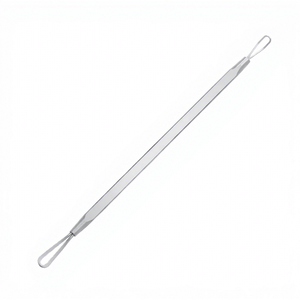 DIVIED INTERNATIONAL Extractor de Puntos Negros y Espinillas de Acero Inoxidable de Doble Punta, Aguja para Acné, Herramienta de Belleza Facial - Product Image 1